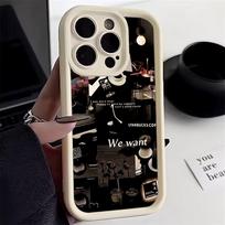 Dėklas iPhone 16 Dėklai iPhone 15 Pro Max Dėklas Gyvenimas Kelionės Silikoninis Dėklas iPhone 14 13 12 11 XS X XR 7 8 Plus SE 2022 Dangtelis For iPhone 15 Pro gray