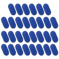 30Pcs Sleeping Mouth Tape Keep Mouth Closed Breathable Hypoallergenic Mouth Breathing Correction Patch Painless Removal Anti-Snoring Mouth Strip 30PCS karališkos mėlynos spalvos