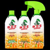 Seaways Powerful Kitchen Degreaser & Range Hood Cleaner green