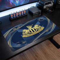 Newcastle United Football Print Large Mouse Pad, Anti-Slip Extended Gaming Desk Mat for Office Home 30cmx60cm（11.8x23.6inch）