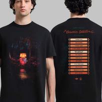 Lord Huron The Cosmic Selector Vol 1 Album Cover And Tracklist Two Sided T-Shirt Mens Womens Tees Top 150 brown