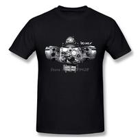 Boxer Engine R1200gs 1200 Gs R Adventure R1200rt Rt R R1200r Summer Trendy Fan Enthusiast Printed Top Street Style XL gray