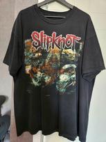Slipknot Lowa 2001 Retro Style Black Short Sleeve Unisex Tshirt S-5XL KH8969 S gray
