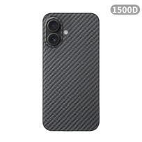 iPhone 17 Aramidinis Pluoštas Dėklas Anglies Kevlaro Audinys Plonas Kietas Dangtelis Magnetinis Juodas Plonas Lengvas Raudonas 600D Premium 1500D Carbon Fiber&iPhone17 black