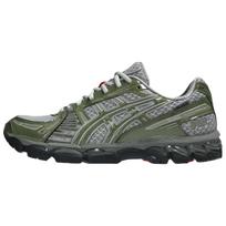 ASICS x UP THERE GEL Kayano 12.1 žemi bėgimo bateliai Unisex šviesiai pilki žali 1203A869-021 37.5 gray