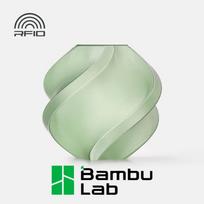 Bambu PETG Translucent Olive 3D spausdintuvo filamentas, 1,75 mm, 1 kg