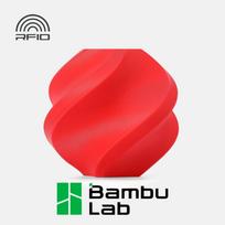 Bambu Lab PETG HF 3D spausdintuvo filamentas, raudonas, 1,75 mm, 1 kg