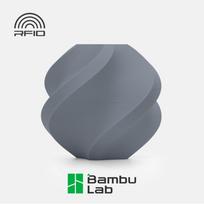 Bambu Lab PLA Matte 3D spausdinimo gija, 1,75 mm, 1 kg, matinė pilka