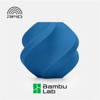Bambu Lab PLA Matte 3D spausdintuvo filamentas, mėlynas, 1,75 mm, 1 kg