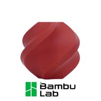 Bambu Lab PLA Matte 3D spausdintuvo gija, tamsiai raudona, 1,75 mm, 1000 g