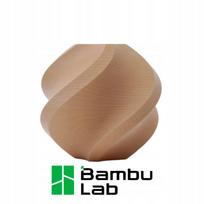 Bambu Lab PLA Matte Refill filamentas, 1,75 mm, 1 kg, matinė ruda