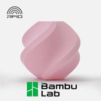 Bambu Lab PLA Matte 3D spausdintuvų filamentas, rožinis, 1,75 mm, 1 kg