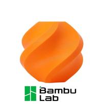 Bambu Lab oranžinis PLA Basic 3D spausdintuvo siūlas, 1 kg