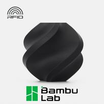 Bambu Lab PLA 3D spausdintuvo filamentas, 1,75 mm, 1 kg, juodas