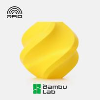 Bambu Lab PETG Basic 3D spausdintuvo gija, 1,75 mm, 1 kg, geltona