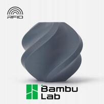 Bambu Lab PLA Basic 3D spausdintuvo gija, 1,75 mm, 1 kg, 250–300 mm/s, pilkai mėlyna