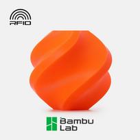 Bambu Lab PETG Basic 3D spausdintuvo gija, 1 kg, oranžinė