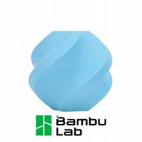 Bambu PLA Matte 3D spausdintuvo filamentas, 1,75 mm, 1 kg, mėlynas