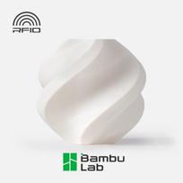 Bambu Lab ABS 3D spausdintuvų filamentas, 1,75 mm, 1 kg, baltas