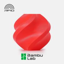 Bambu Lab TPU 95A HF 3D spausdintuvo filamentas, 1,75 mm, 1 kg, raudonas