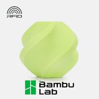 Bambu Lab PLA Matte filamentas 3D spausdintuvui, 1,75 mm, 1 kg, žalias