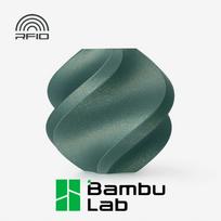 Bambu Lab PLA Galaxy 3D spausdinimo siūlas, žalias, 1,75 mm, 1 kg