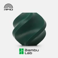 Bambu Lab PETG Basic žalias 3D spausdintuvo filamentas, 1 kg