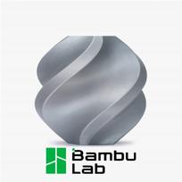 Bambu Lab TPU 90A lankstus 3D spausdintuvo filamentas, 1,75 mm, 1 kg, sidabrinis