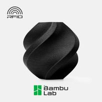 Bambu Lab PA6-CF nailono filamentas su anglies pluoštu, 1,75 mm, 500 g, juodas
