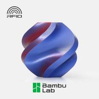 Bambu Lab PLA Silk 3D spausdintuvo gija, dviejų spalvų, 1,75 mm, 1 kg