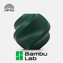 Bambu Lab PETG Basic žalios spalvos užpildas 3D spausdintuvui, 1,75 mm, 1 kg