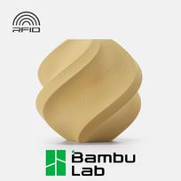 Bambu Lab PLA Wood medžio efekto 3D spausdintuvo filamentas, 1,75 mm, 1 kg, rudas