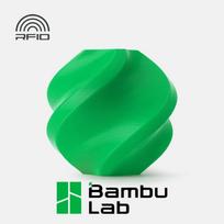 Bambu Lab PETG žalias 3D spausdintuvo filamentas, 1,75 mm, 1 kg