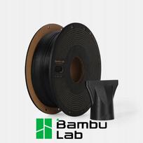 Bambu Lab PPA-CF nailono 3D spausdintuvo filamentas, 1,75 mm, 750 g, juodas