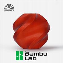 Bambu Lab PLA Sparkle 3D spausdintuvo filamentas, 1,75 mm, 1 kg, raudonas