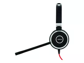 JABRA EVOLVE 40 MS Stereo USB Headband Noise cancelling USB connector with mute-button and volume control on the cord