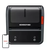 Terminis etikečių spausdintuvas NIIMBOT B3S_P 300 dpi Bluetooth nešiojamas, pilkas