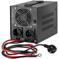 Kemot PROsinus-500 emergency power supply unit – inverter with a pure sine wave output and 12V charging function, 230V, 500VA/300W – black URZ3404B