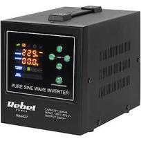 Rebel POWER-800-LFP4 emergency power supply – a pure sine wave inverter with a 12V charging function, 230V, 800VA/500W RB-4027
