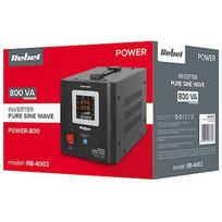 Rebel POWER-800 Emergency Power Supply – a pure sine wave inverter with a 12V charging function, 230V, 800VA/500W RB-4002