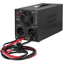 Kemot PROsinus-1000 UPS – a pure sine wave inverter with a 12V charging function, 230V, 1000VA/700W – black URZ3406B
