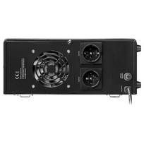 Rebel POWER-1000 Wall-Mounted Emergency Power Supply – a pure sine wave inverter with a 12V charging function, 230V, 1000VA/700W RB-4013