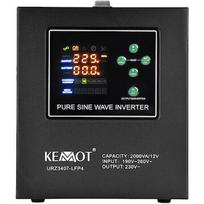 Kemot PROsinus-2000 emergency power supply unit – a pure sine wave inverter with a 12V charging function, 230V, 2000VA/1200W URZ3407-LFP4