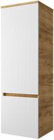 Pakabinama vonios spintelė Riva SU40F-GW, balta matinė sp./gold craft oak sp., 35 cm x 40 cm x 120 cm