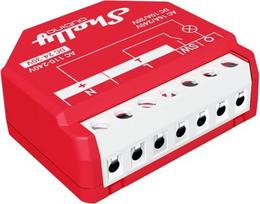 Shelly Qubino Wawe 1PM Smart switch Red