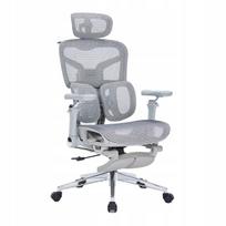 Ergonominė biuro kėdė Spacetronik Springo, pilka, su tinkleliu, reguliuojama