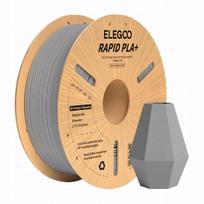 Elegoo Rapid PLA+ pilkas 3D spausdintuvo filamentas, 1 kg, 1,75 mm