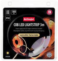 LED juosta ActiveJet Aje-Cob, 19 W, 1800 lm, 3 m, IP20, 220 - 240 V