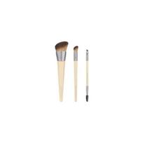 EcoTools New Natural Conceal, Enhance + Sculpt Trio - makiažo šepetėlių rinkinys