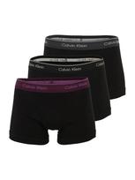 Calvin Klein Underwear Boxer trumpikės margai pilka / purpurinė / juoda / balta